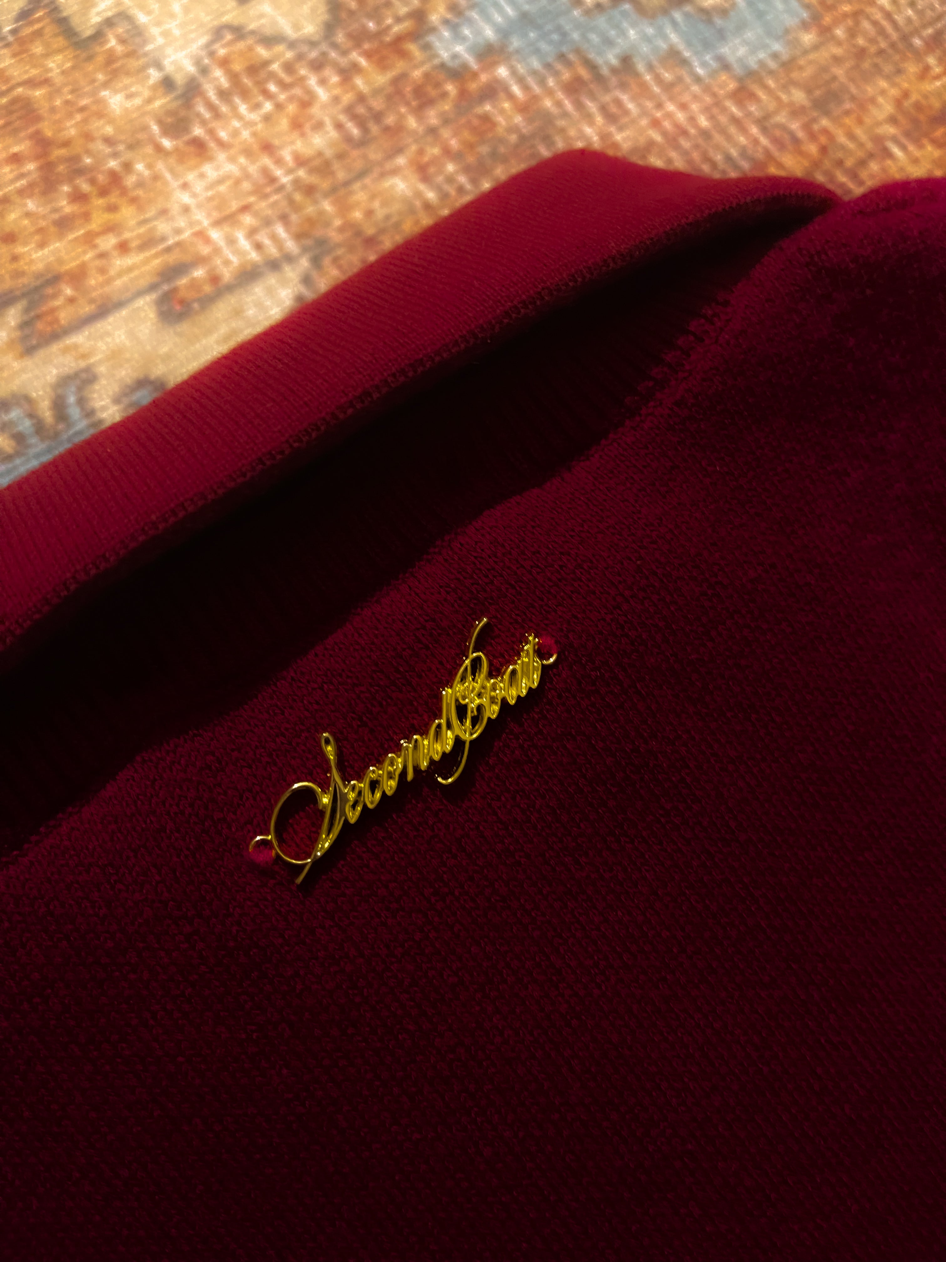 2ndC Carrera Zip Polo • Wine Red