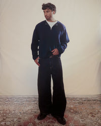 2ndC Long Sleeve Carrera Polo • Deep Sea Navy
