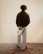 2ndC Long Sleeve Carrera Polo • Coffee Brown