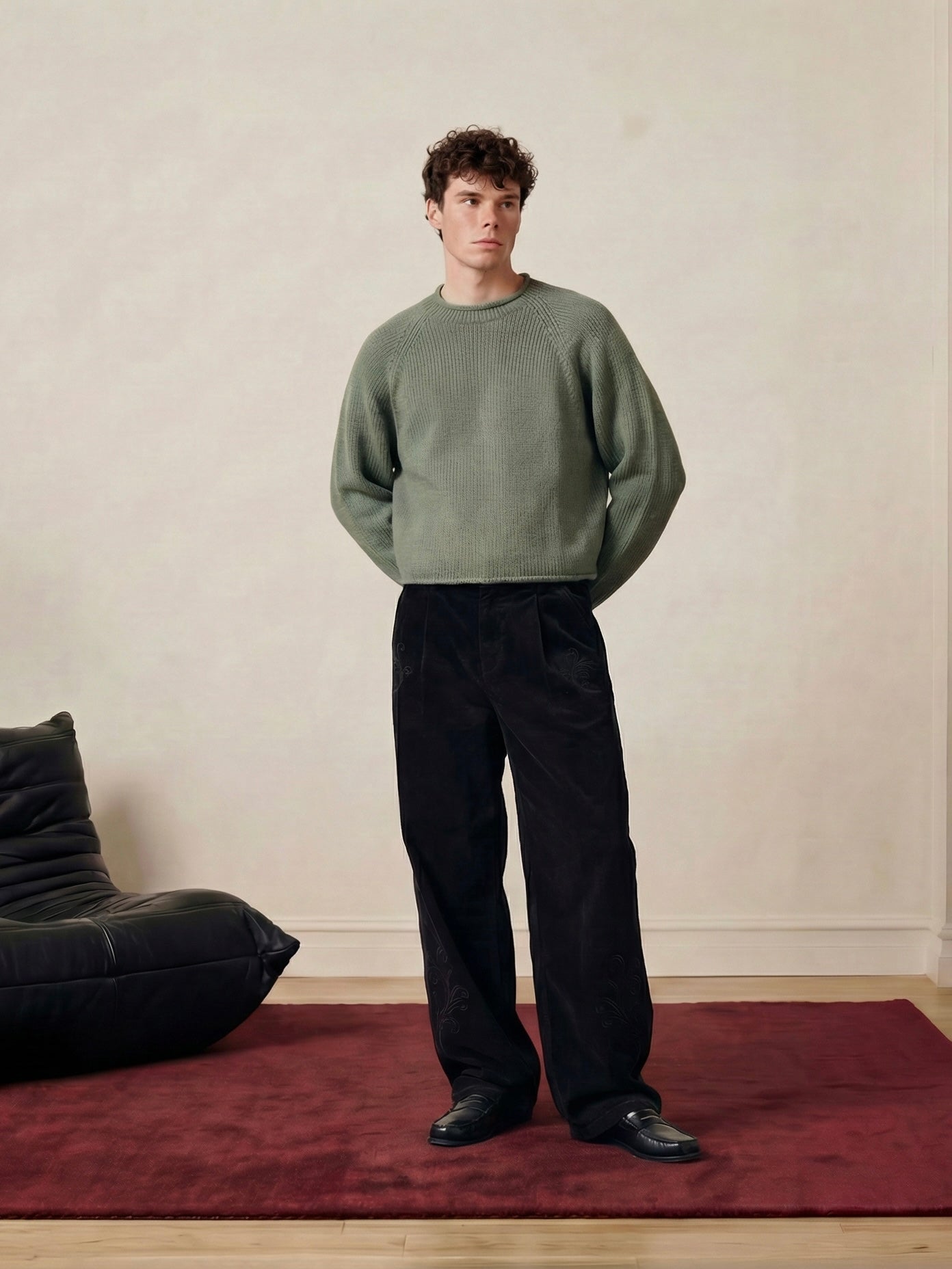 2ndc Muse Cut Pants · Coal Black