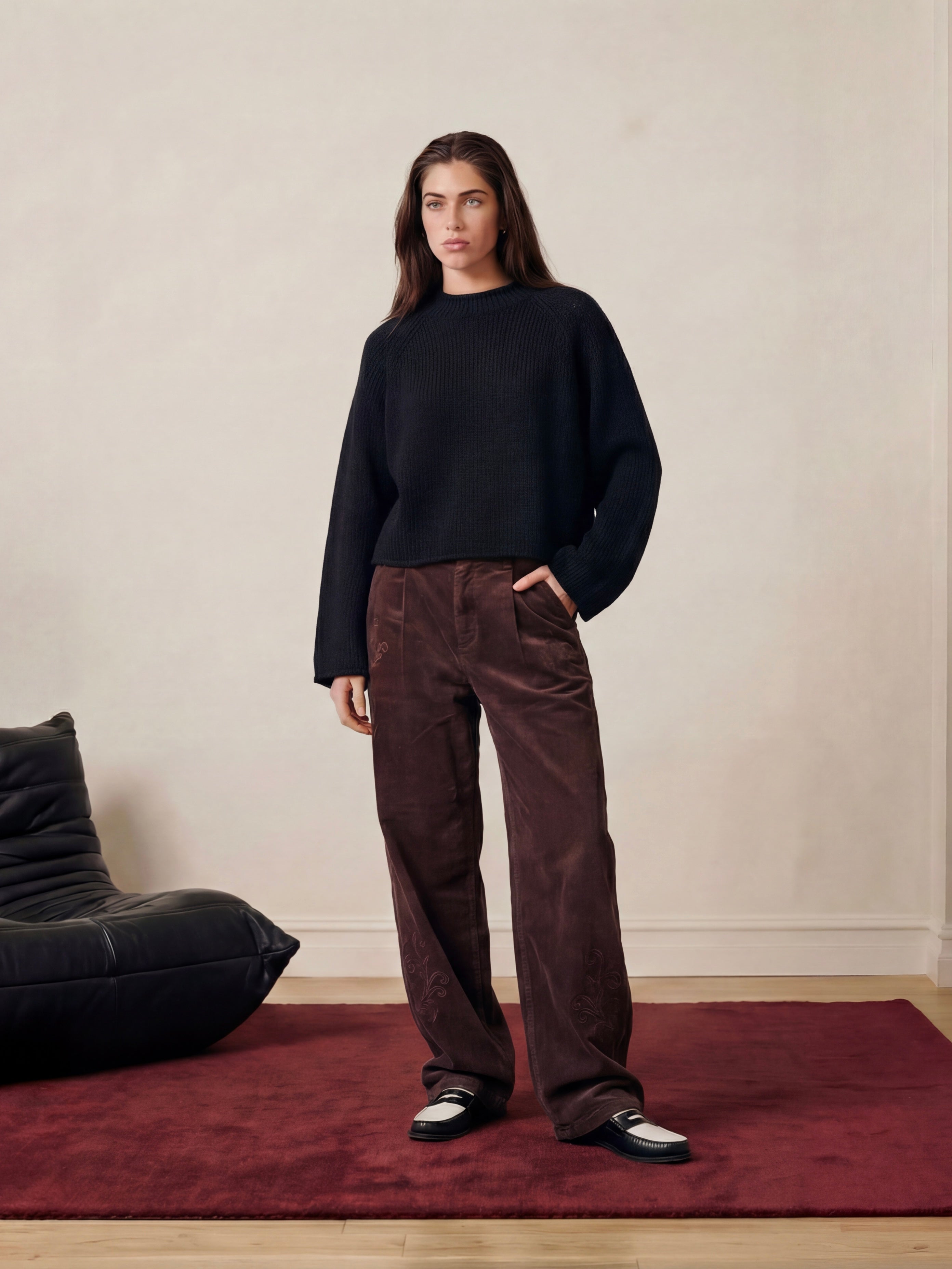 2ndc Muse Cut Pants · Mint Hot Chocolate